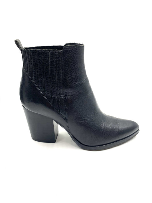 Marc Fisher Black Ankle Booties Size 7.5