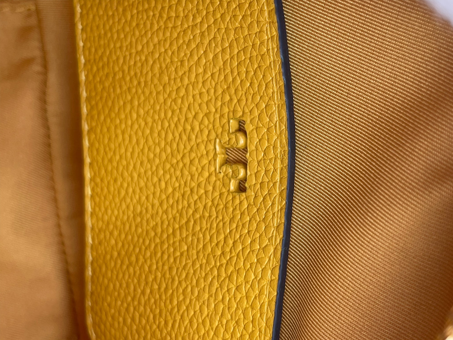 Tory Burch McGraw Mustard Yellow Covertible Belt Bag & Crossbody Bag
