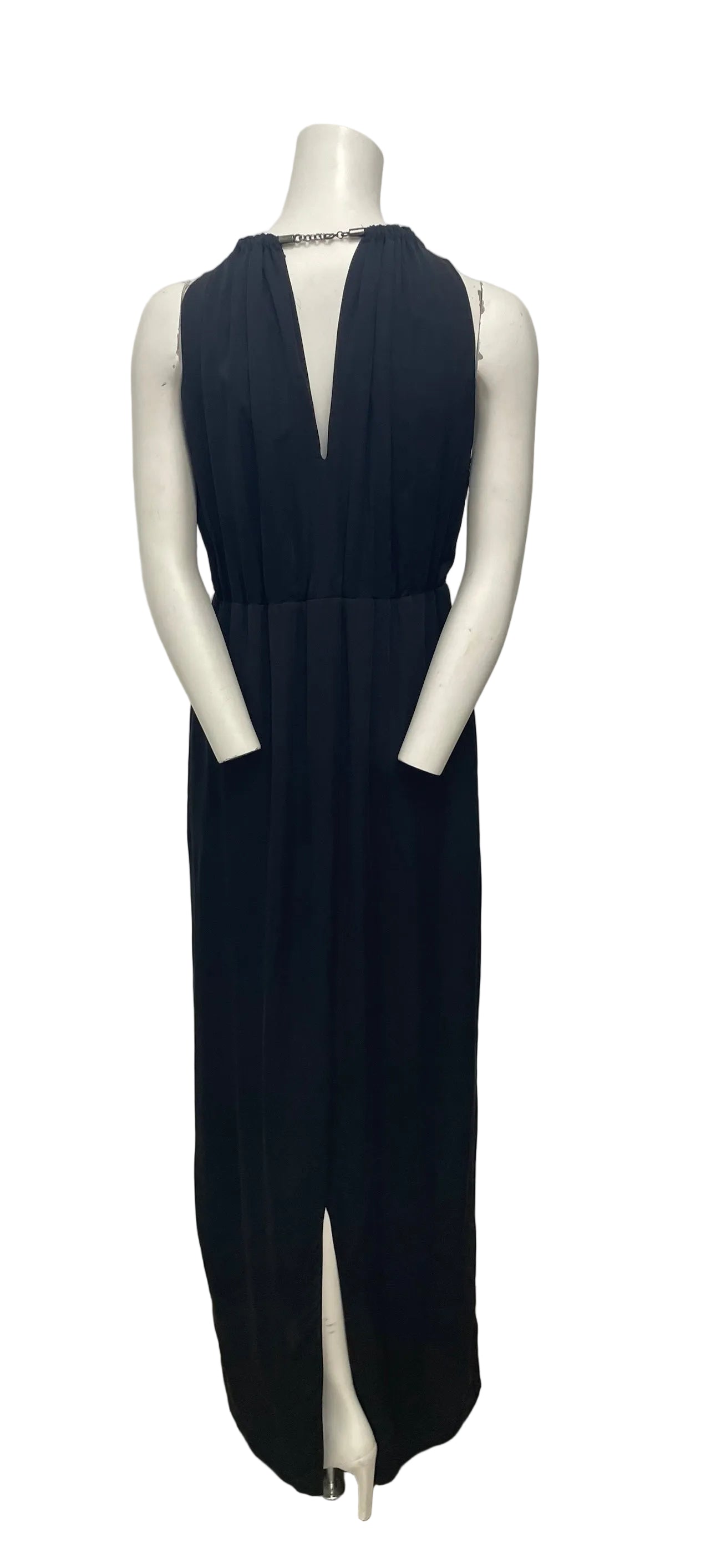 Brand New Fabiana Filipino Black Maxi Dress Size S