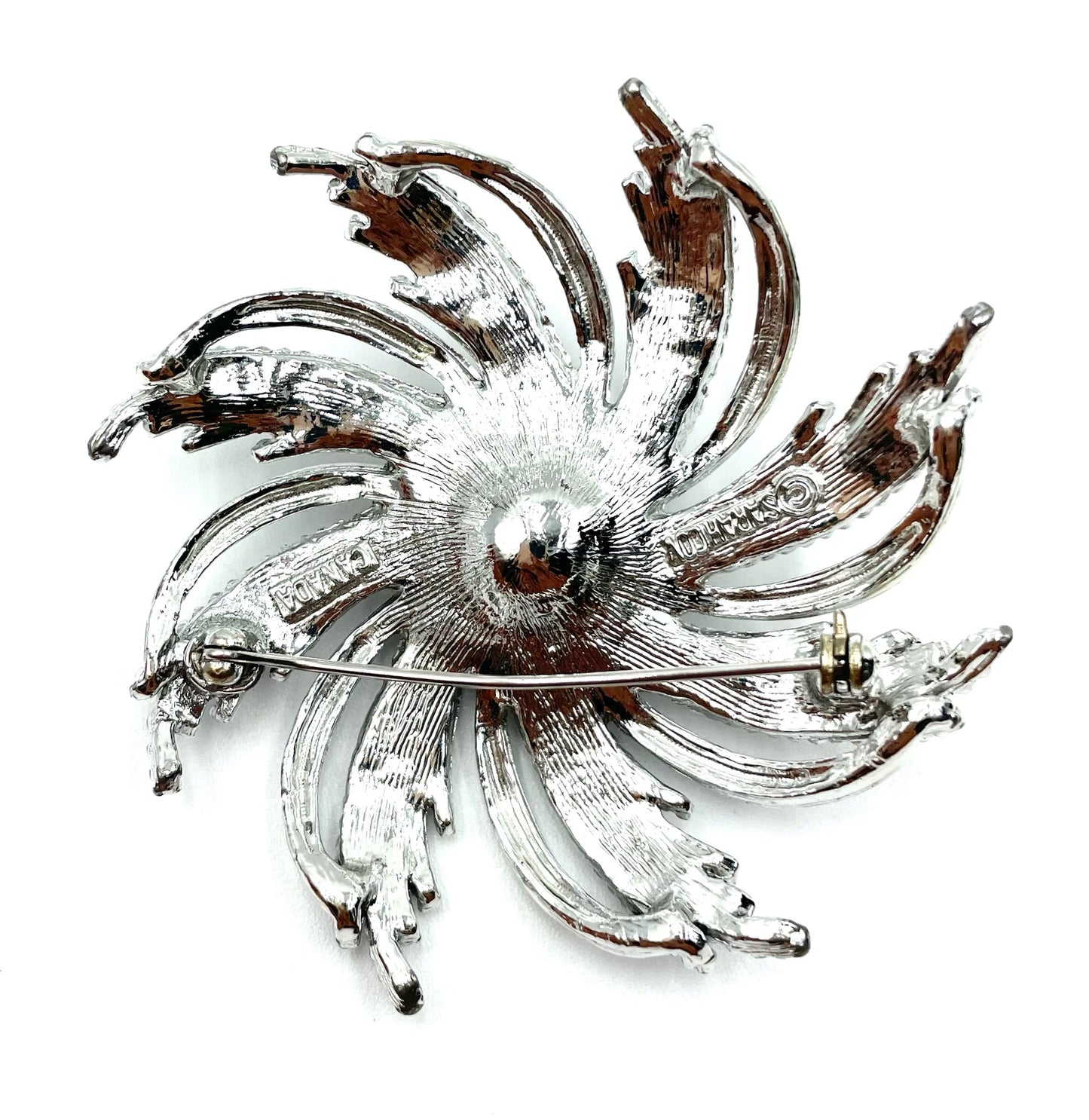 Vintage Sarah Coventry Pearl Swirl Brooch