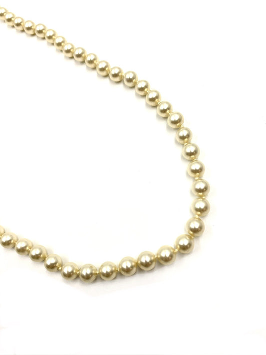 Vintage 1950s Faux Pearl Necklace