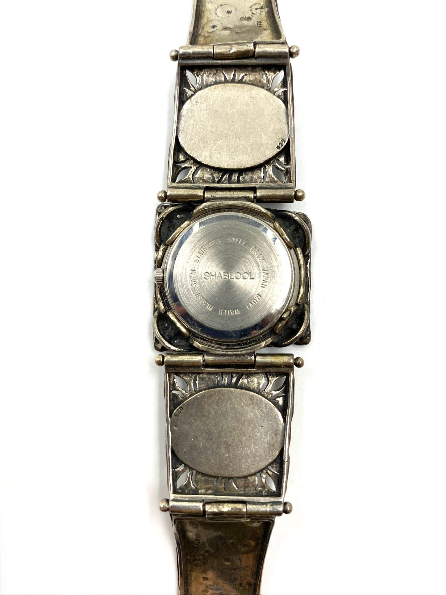 Shablool Torquoise & Sterling Silver Watch