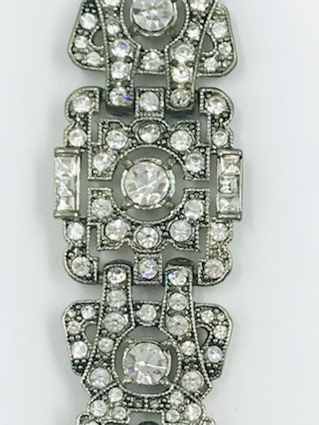 Vintage 1950s Rhinestone Bracelet