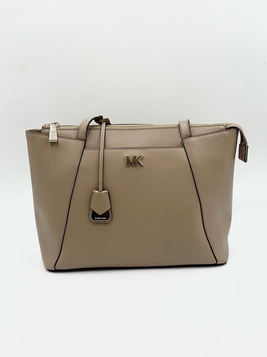 Michael Kors Taupe Large Tote