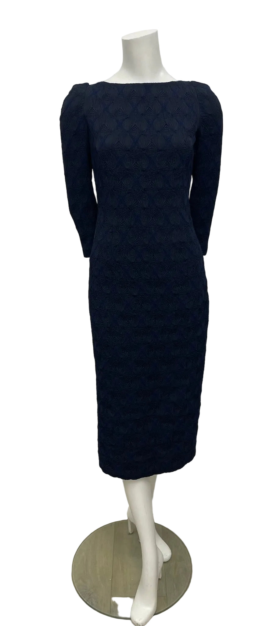 Anett Rostel Blue Midi Dress Size 34