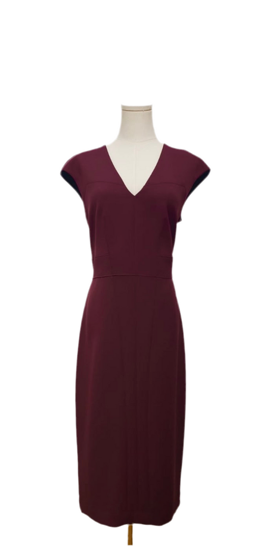 Brand New Judith & Charles Bordeaux Sheath Dress Size 12