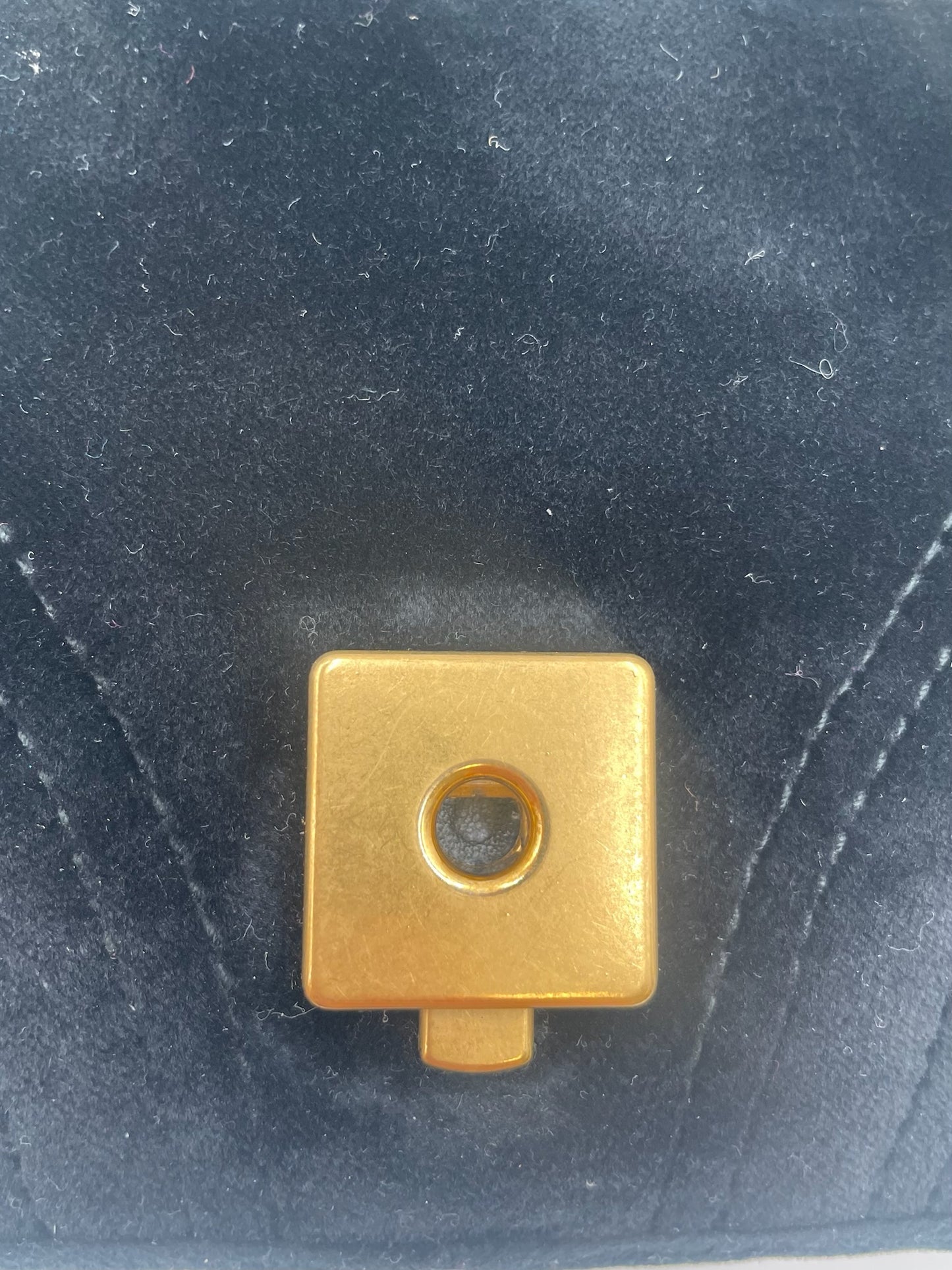 Gucci Marmont Small Black Velvet Bag