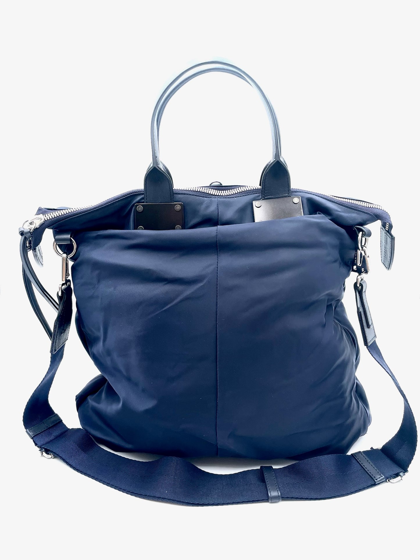 Rag & Bone Navy Nylon Crossbody Bag