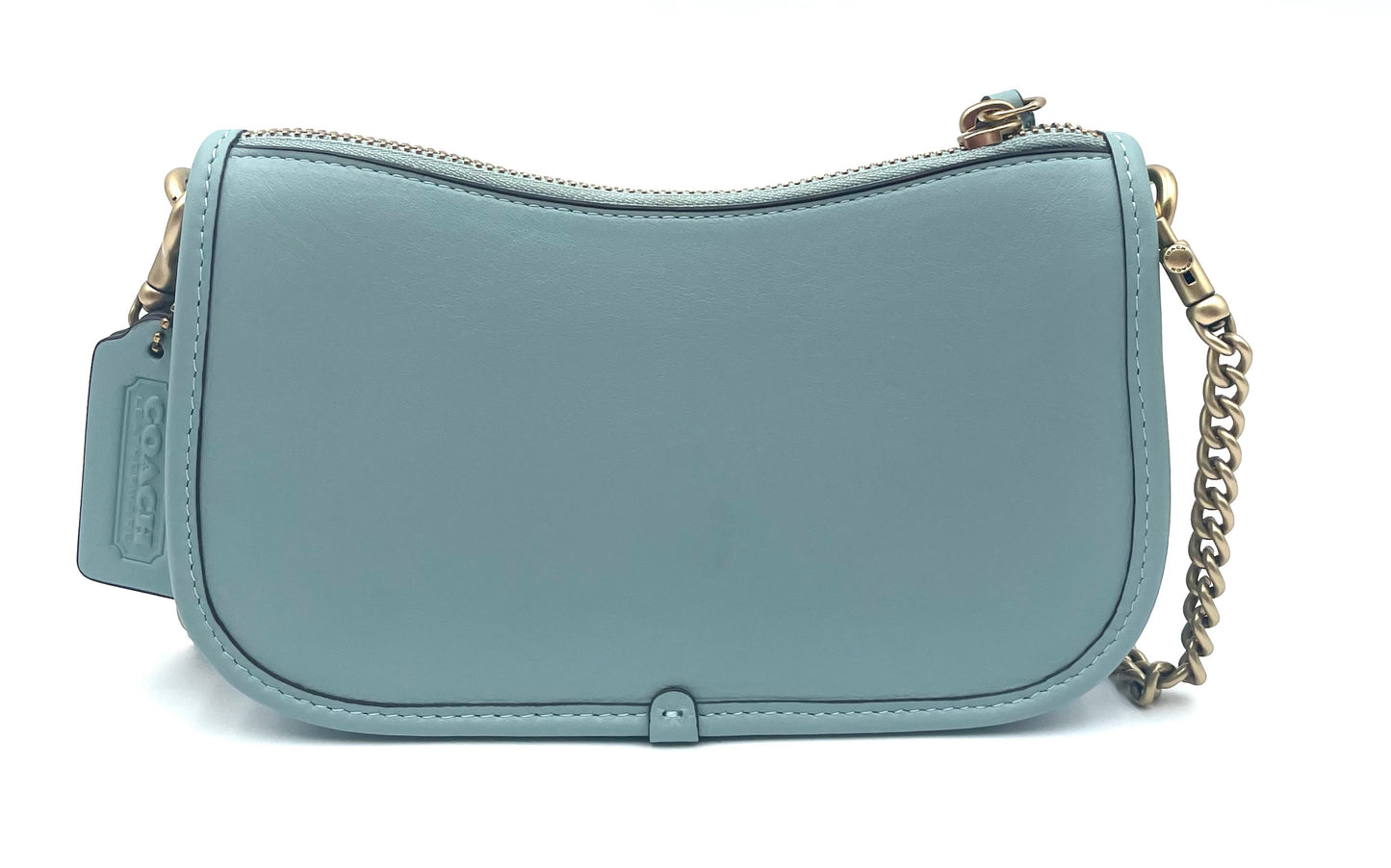 Coach Mini Swinger 20 Teal Bag