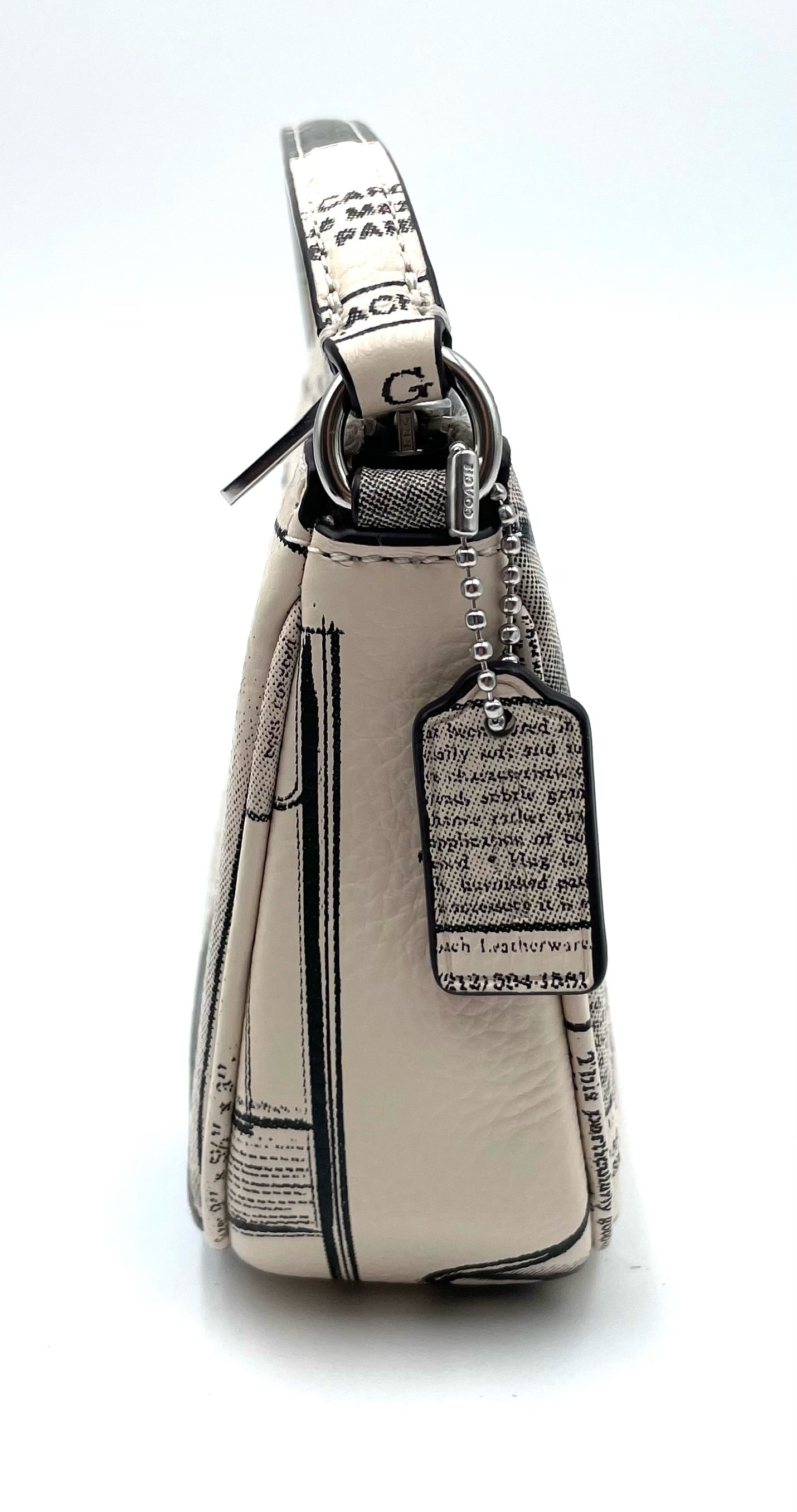 Coach Nolita 19 Newapaper Print Mini Bag