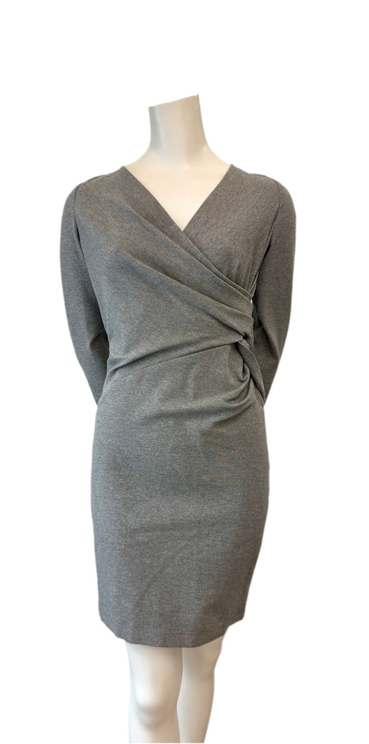 Robert Rodriguez Grey Long Sleeve Dress Size 6