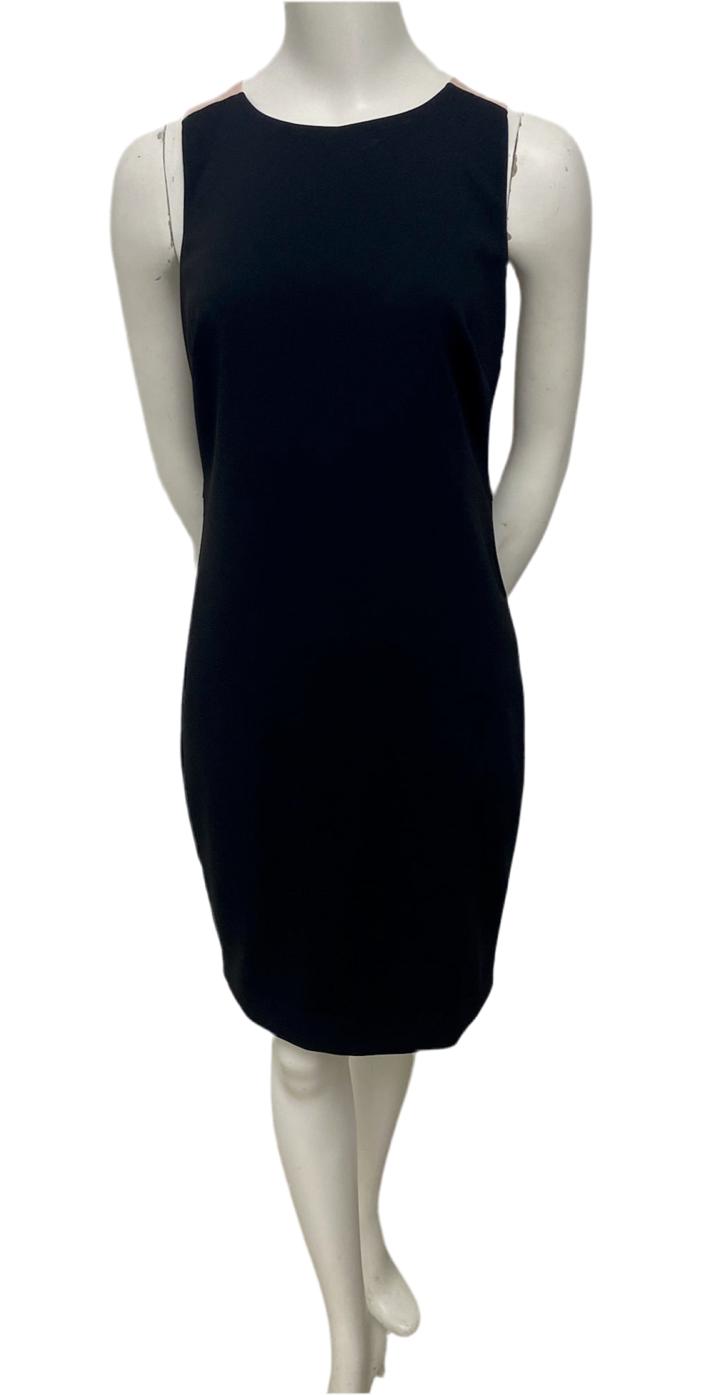 Brand New Badgley Mischka Black & Pink Bow Dress Size 4