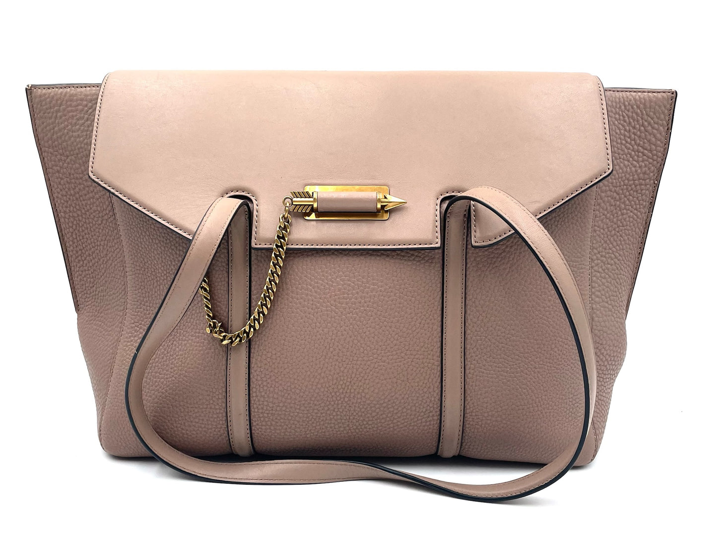 Mackage Barton Taupe Leather Tote