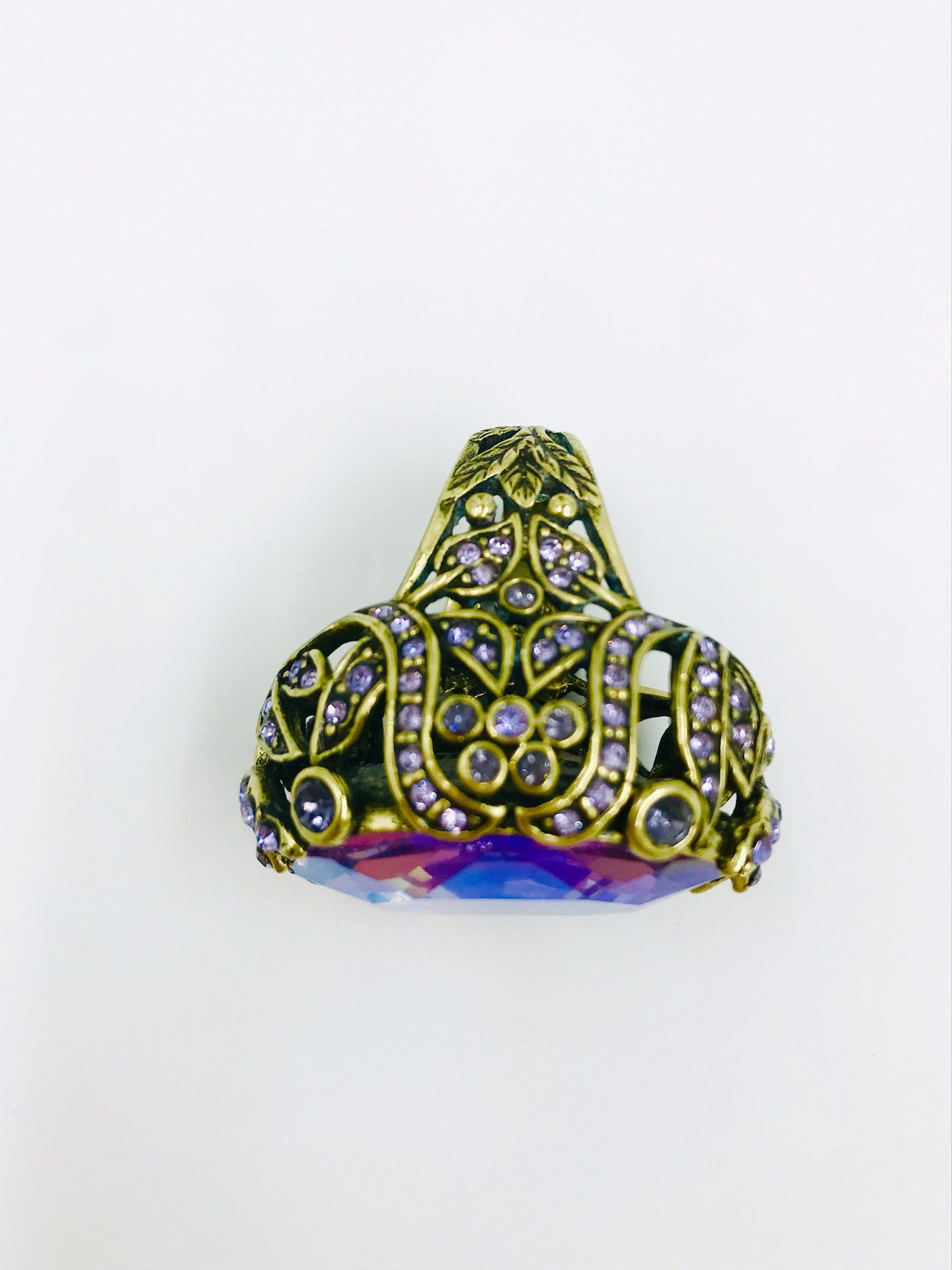 Heidi Daus Dare To Wear Cocktail Ring Size 7.5