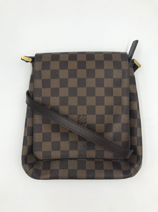 Louis Vuitton Damier Ebene Musette Crossbody Bag
