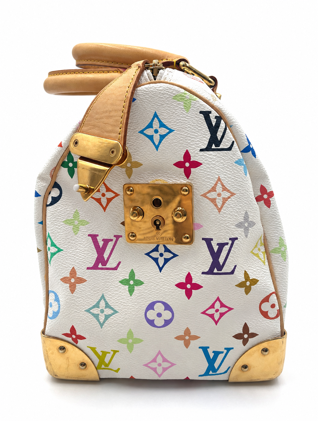 Louis Vuitton x Takashi Murakami Multicolor Speedy 30 Handbag