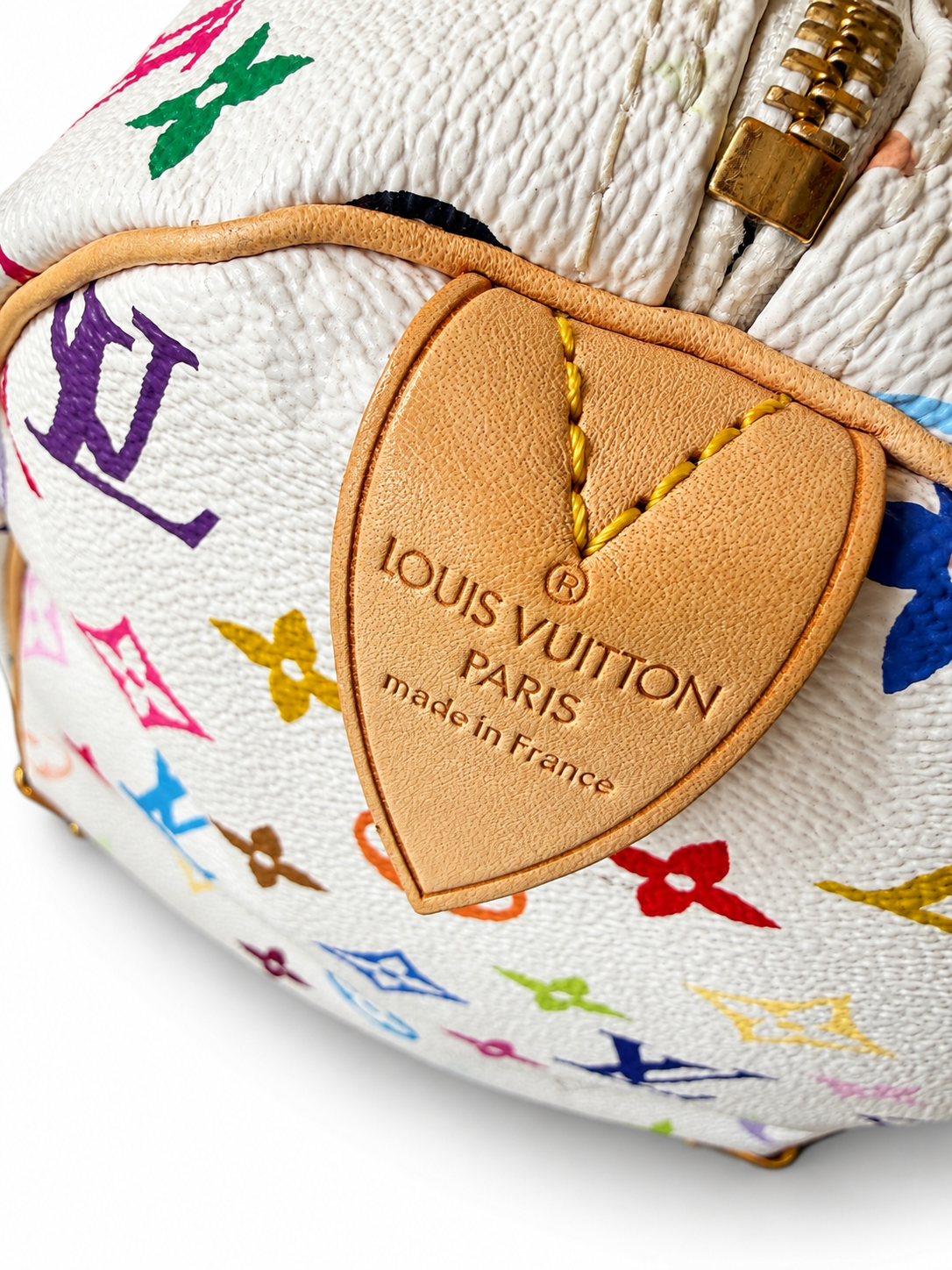Louis Vuitton x Takashi Murakami Multicolor Speedy 30 Handbag