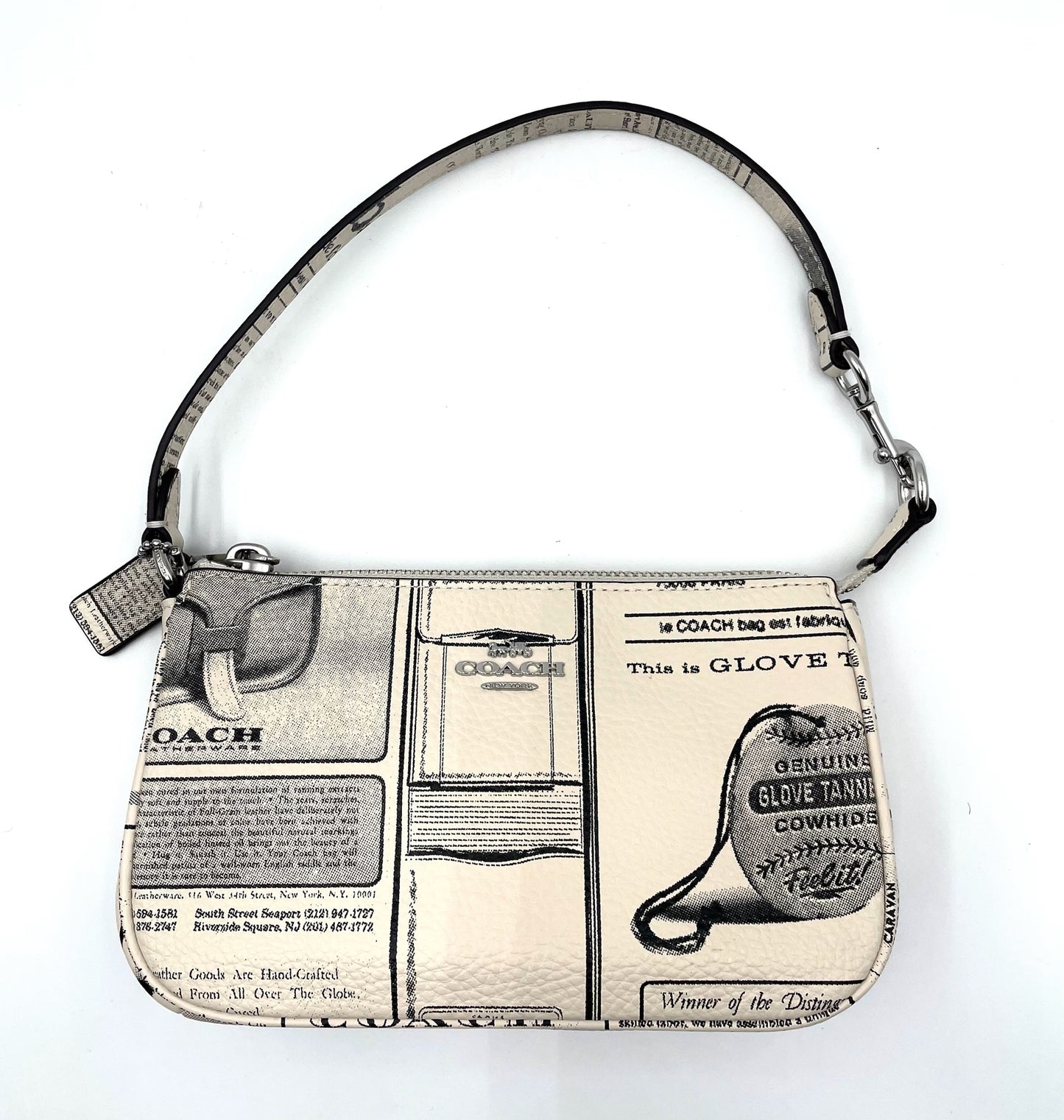 Coach Nolita 19 Newapaper Print Mini Bag