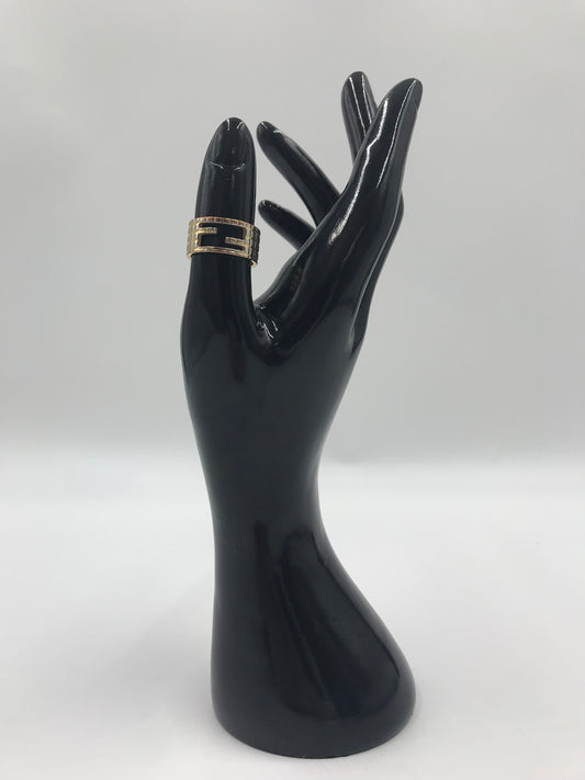 Fendi Gold Ring Size 8