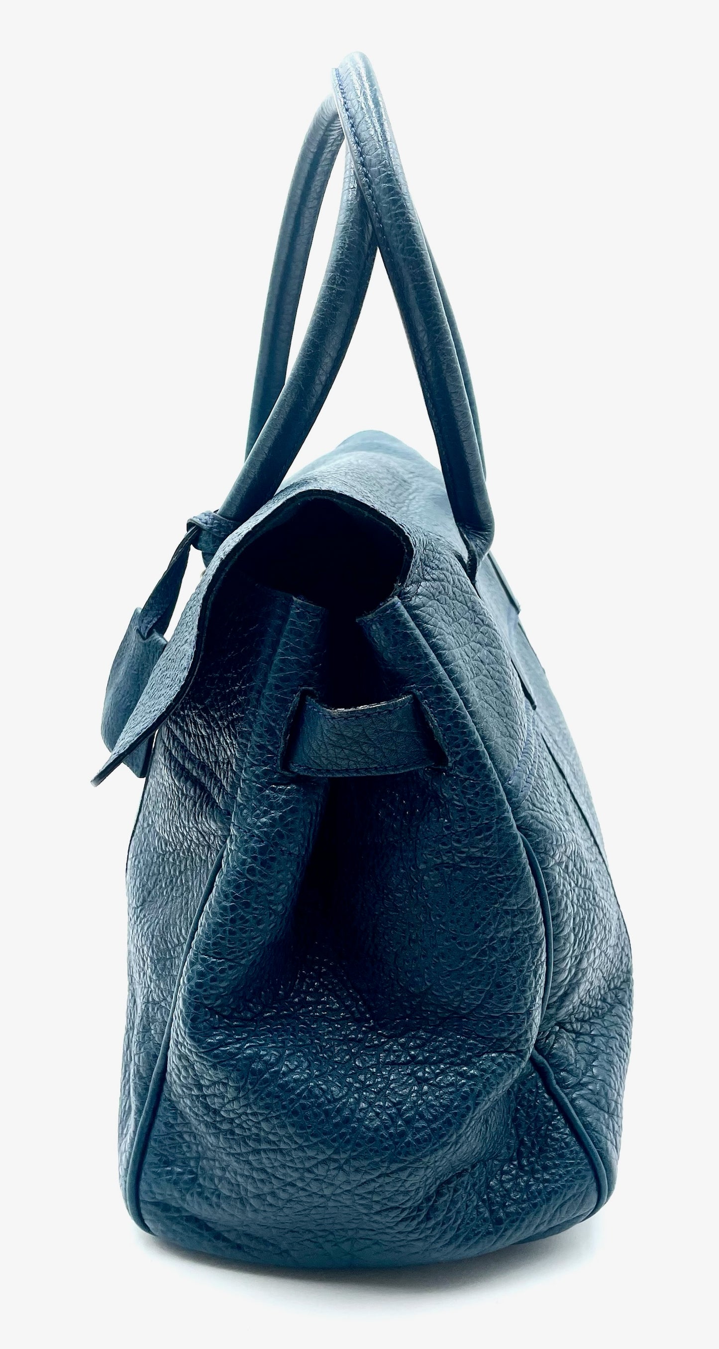 Mulberry Teal Bayswater Leather Shoulder Bag