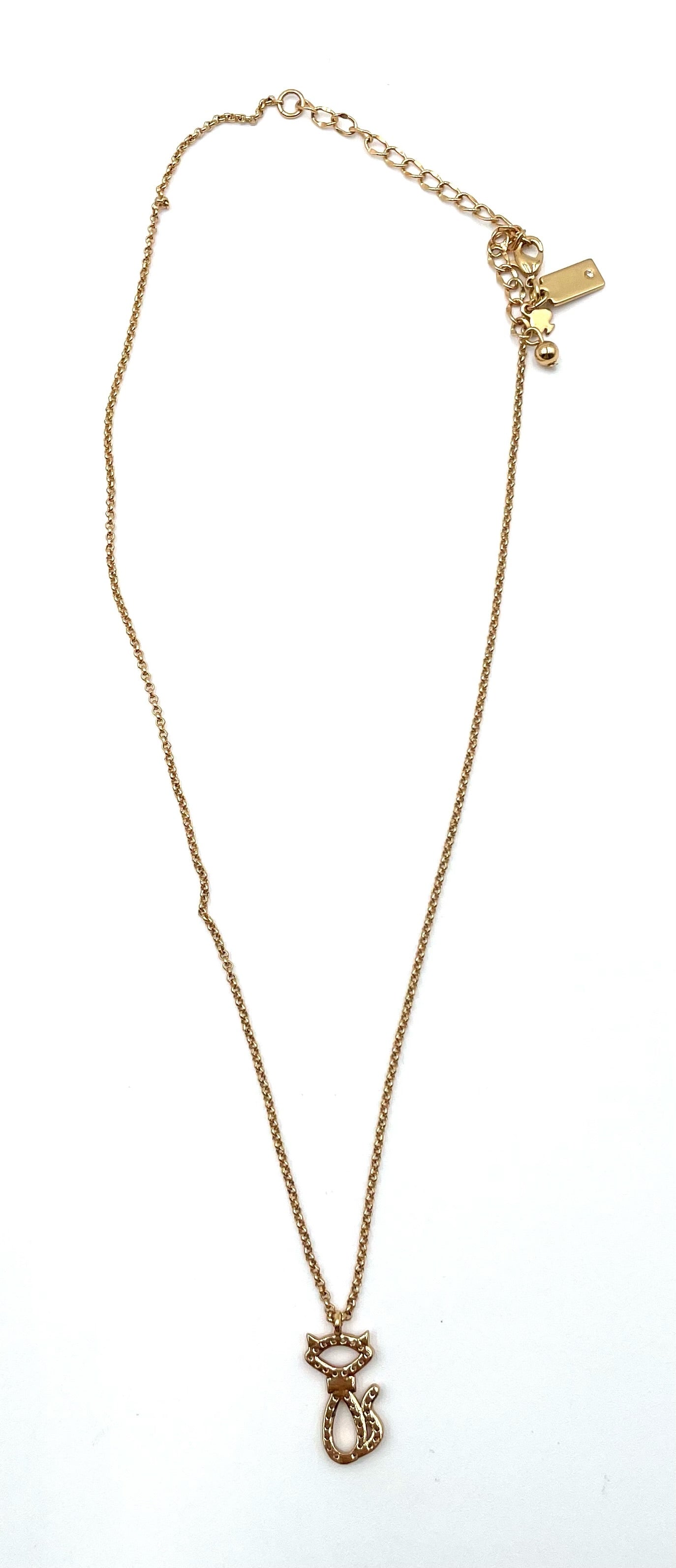 Kate Spade Cat Necklace