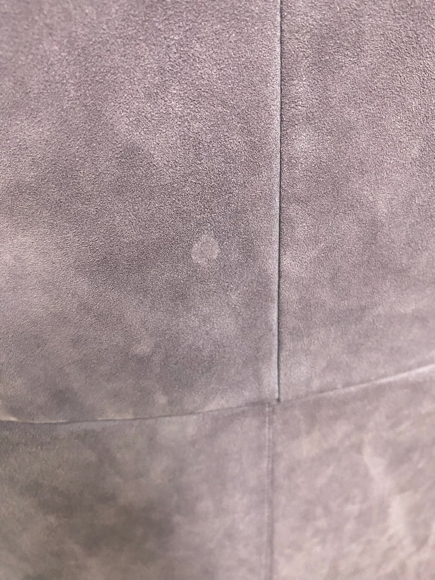 Valentino Lilac Suede Leather Dress Size 42
