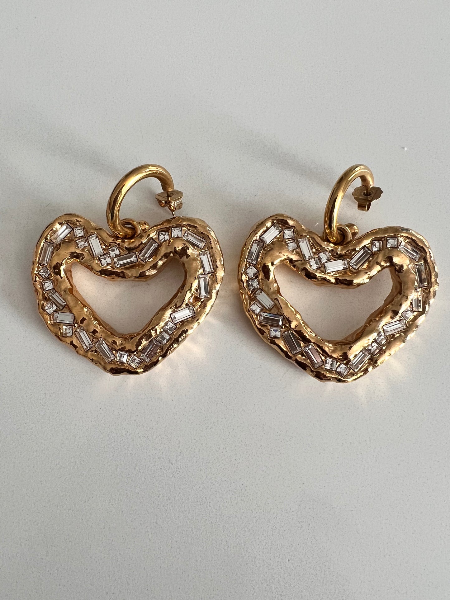 Marc Jacobs Open Heart Gold Earring