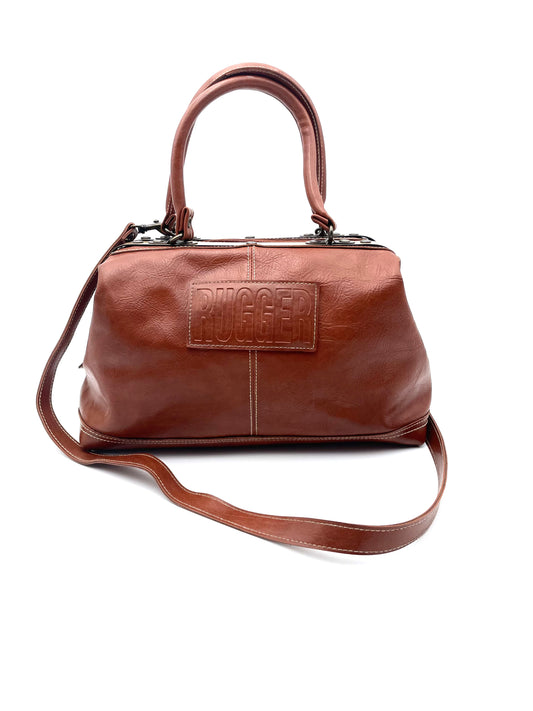 Rugger Brown Leather Doctor Bag
