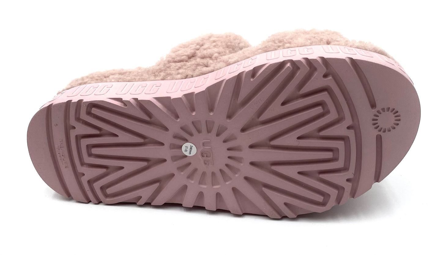 Brand New Ugg Pink Taupe Fluffita Sandals Size 7