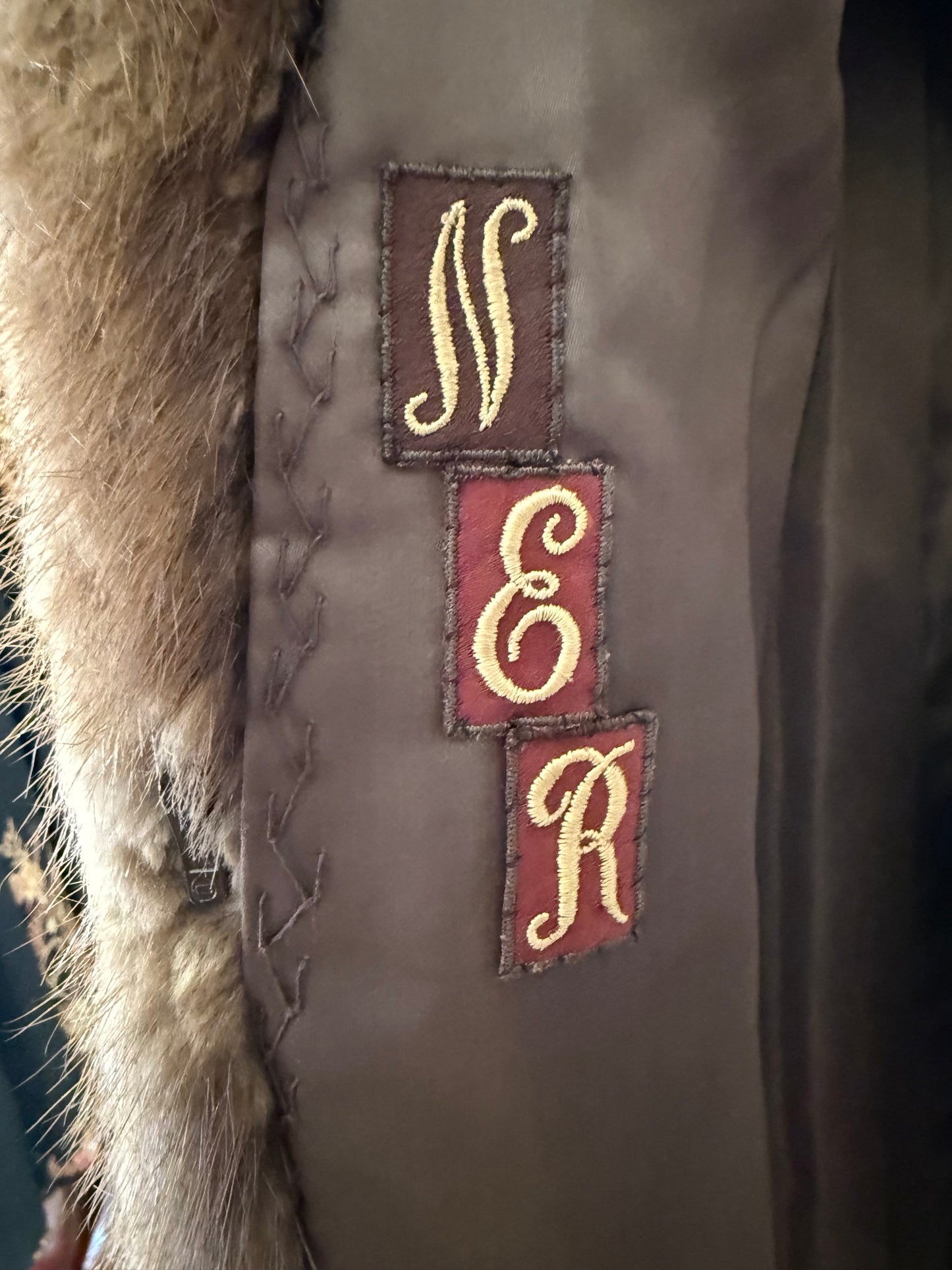 Vintage Hudson Bay Mink Fur Coat Fits like S/M