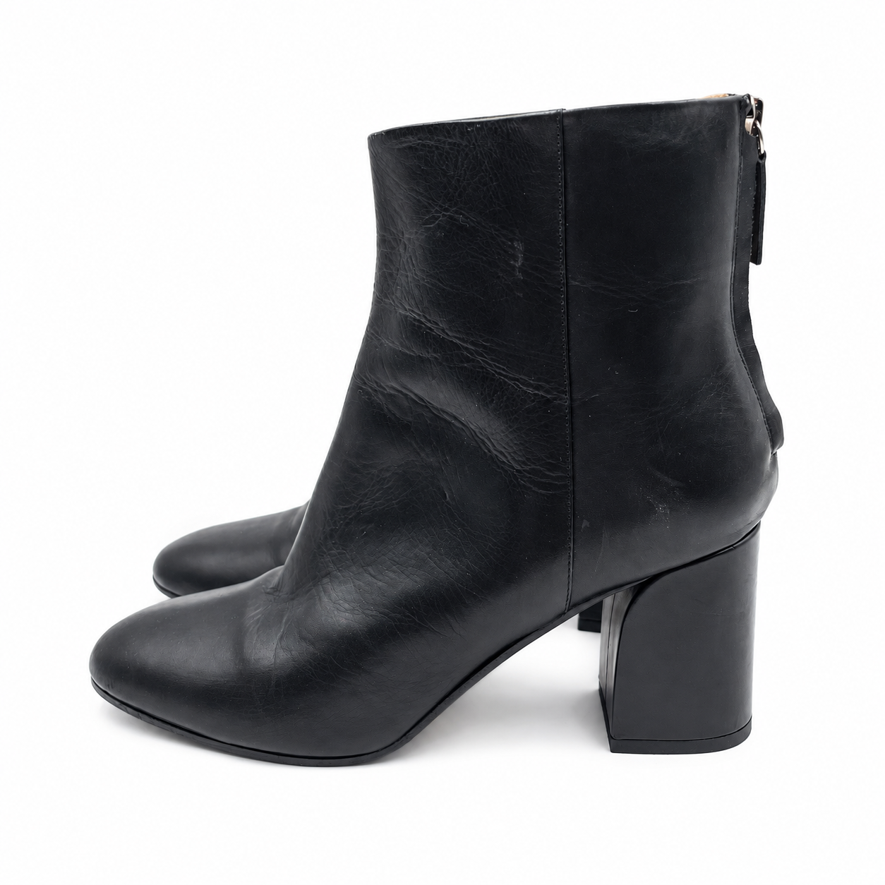 Ramano Black Ankle Boots Size 40
