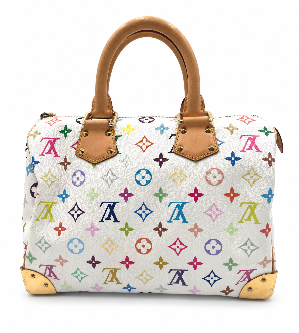 Louis Vuitton x Takashi Murakami Multicolor Speedy 30 Handbag