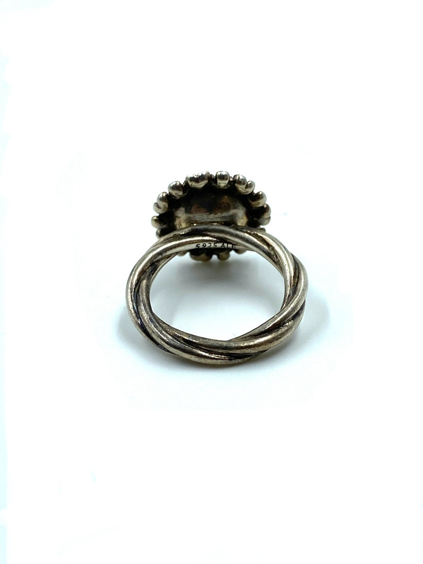 Amethyst Sterling Silver Ring Size 6