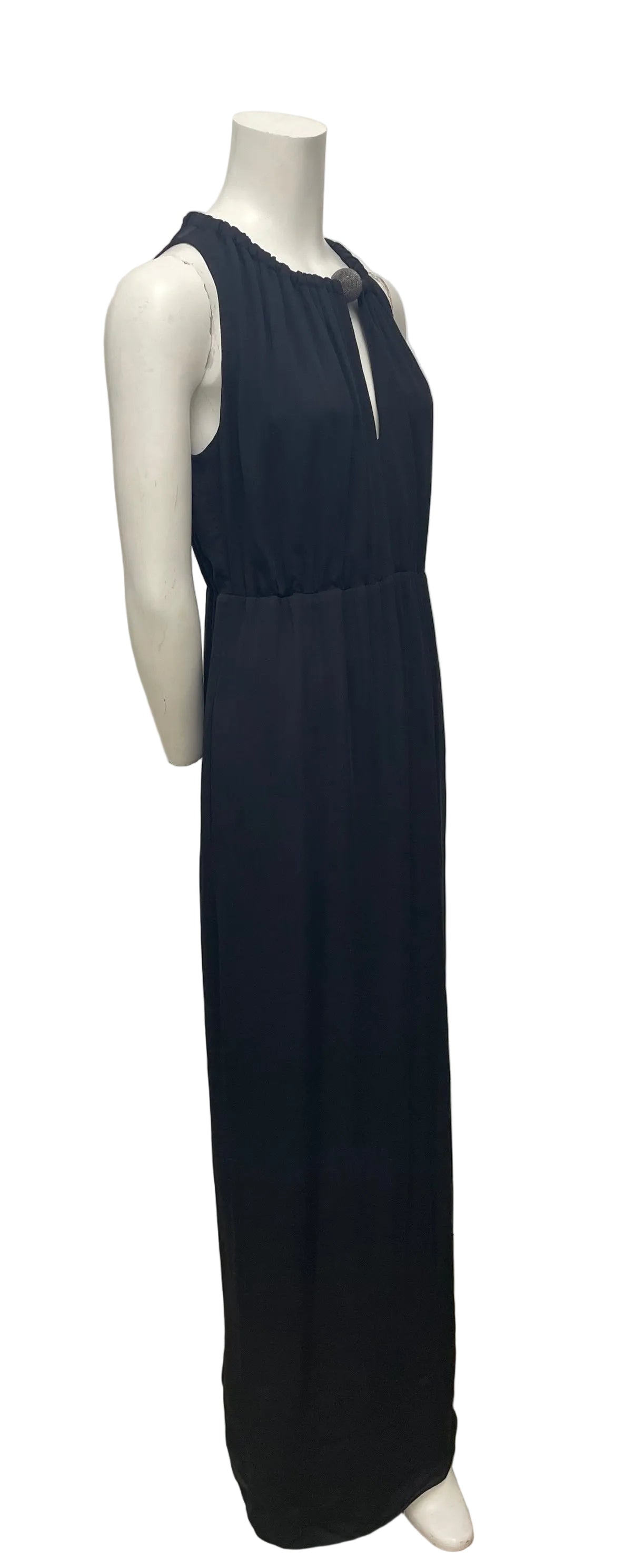 Brand New Fabiana Filipino Black Maxi Dress Size S