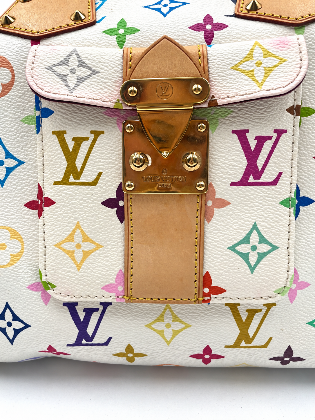 Louis Vuitton x Takashi Murakami Multicolor Speedy 30 Handbag
