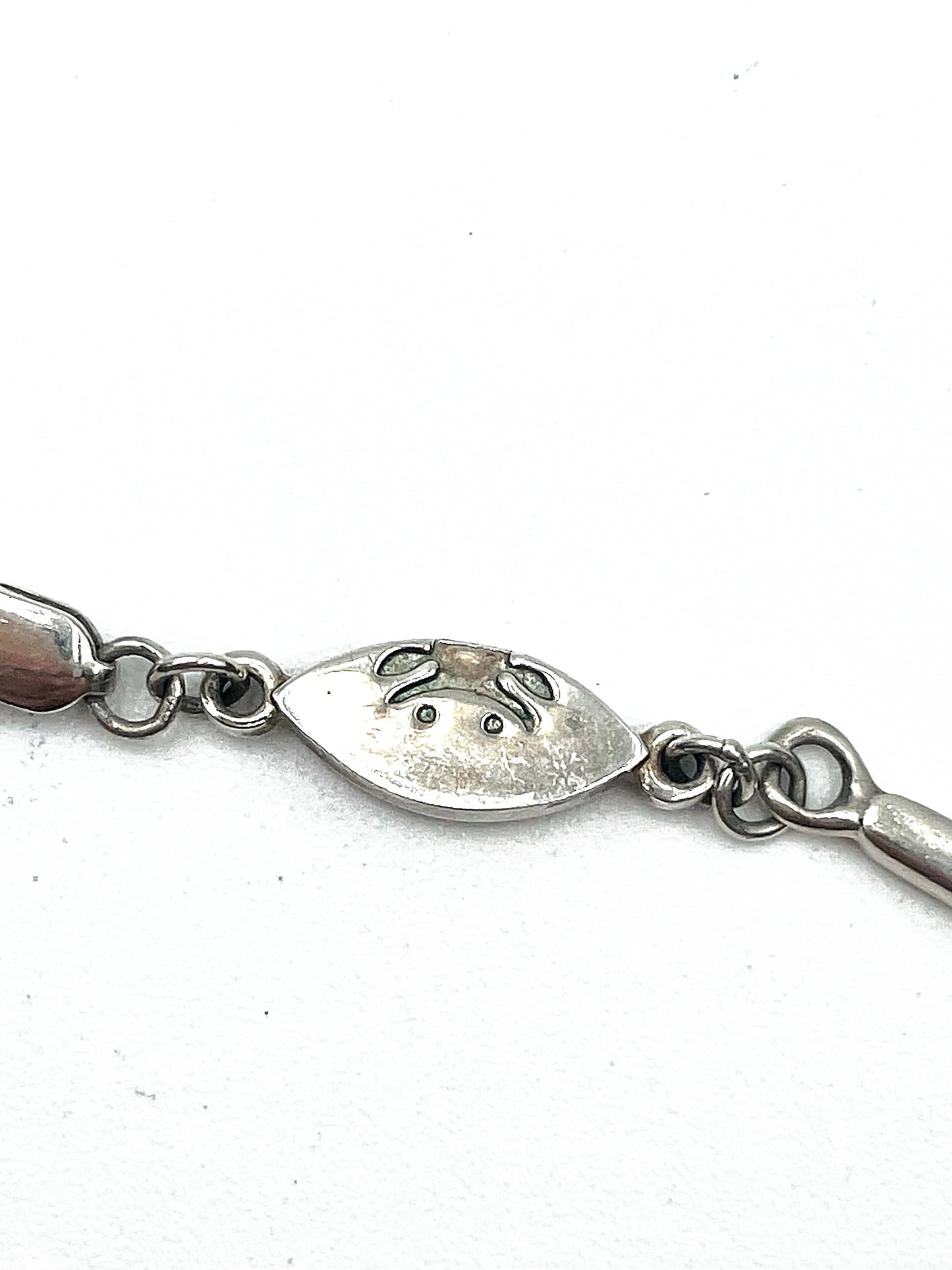 Birks Sterling Silver Multi-Stone Semi Precious Stone Collar Necklace