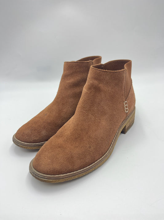 Sperry Brown Suede Ankle Boots Size 6.5M