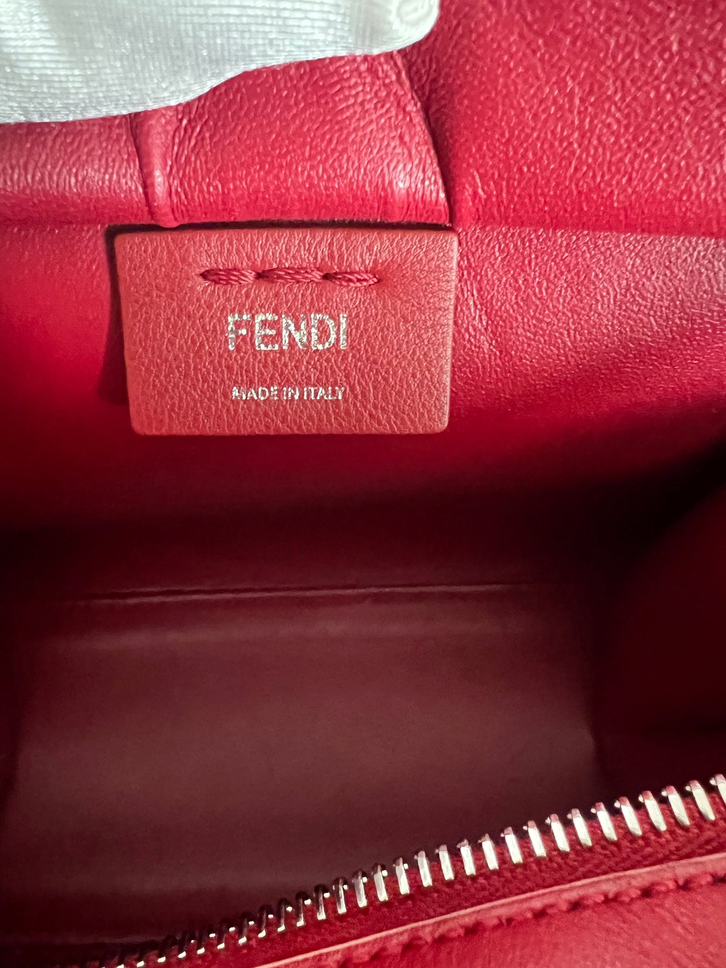 Fendi Dark Red Mini 3Jours