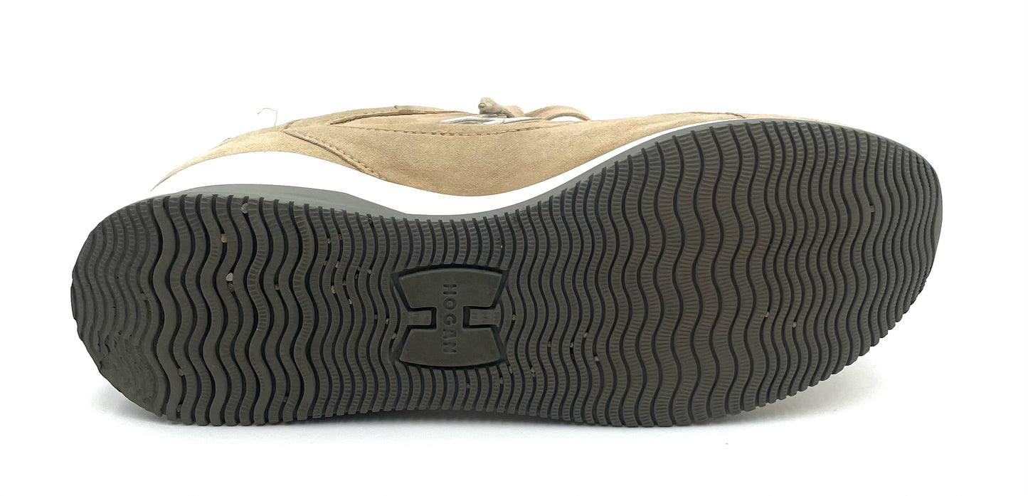 Hogan Interactive Biege & Brown Sneakers Size 37.5