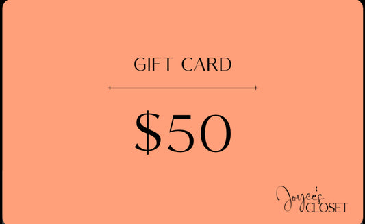 Joyce’s Closet Gift Card