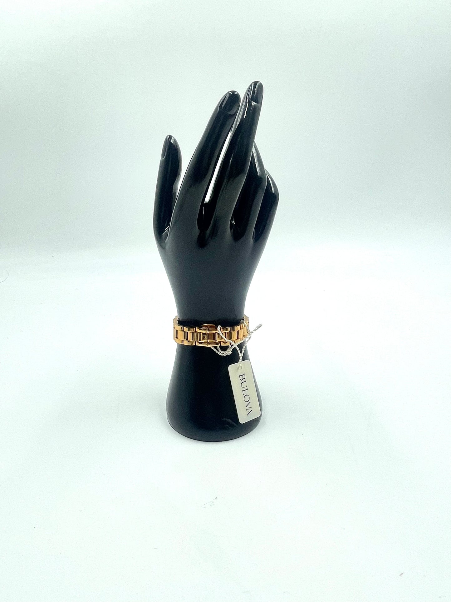 Bulova Rosegold Diamond Watch Style #97P111