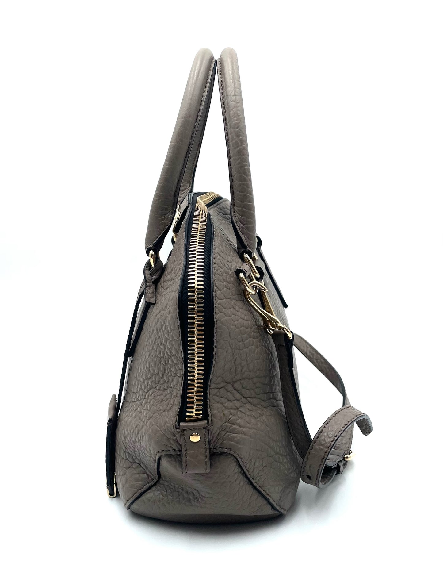 Burberry Taupe Grey Handbag