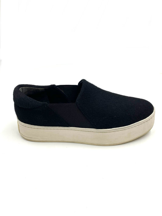 Vince Black Slip-On Sneakers Size 7.5M