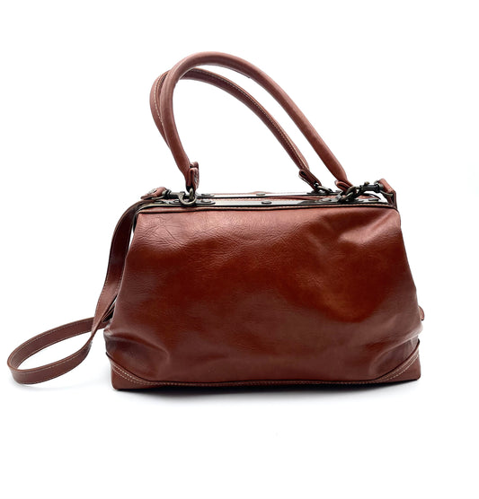 Rugger Brown Leather Doctor Bag