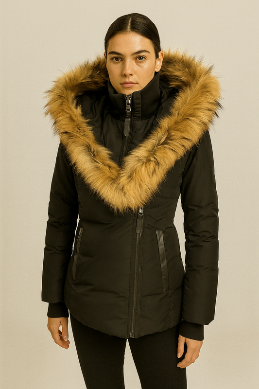 Mackage Adalfi Black Puffer Jacket Size S