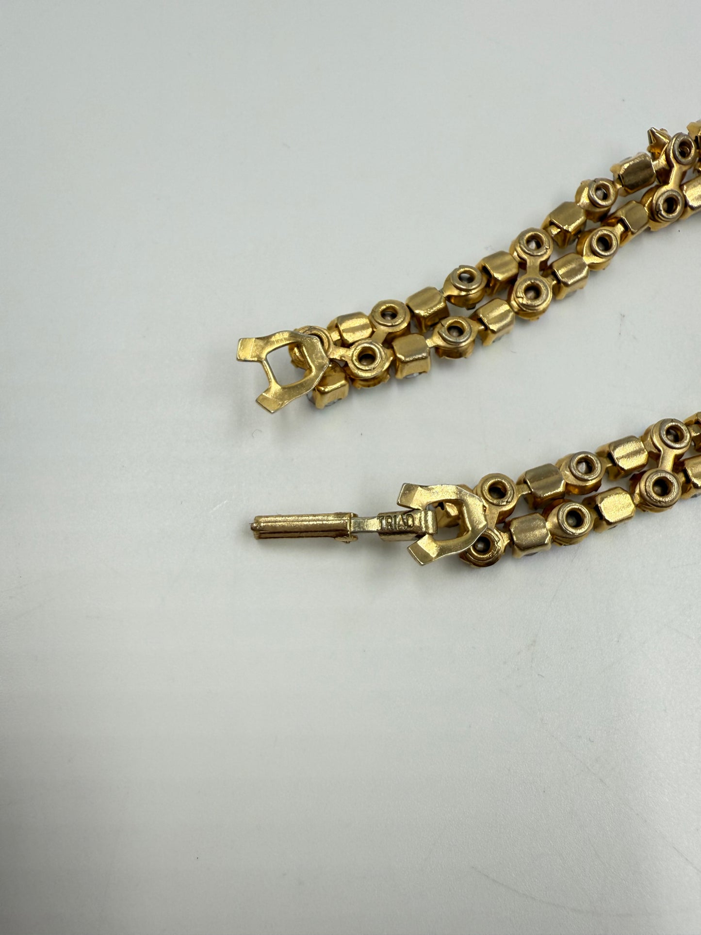 Vintage 1960s Triad Aurora Borealis Bracelet