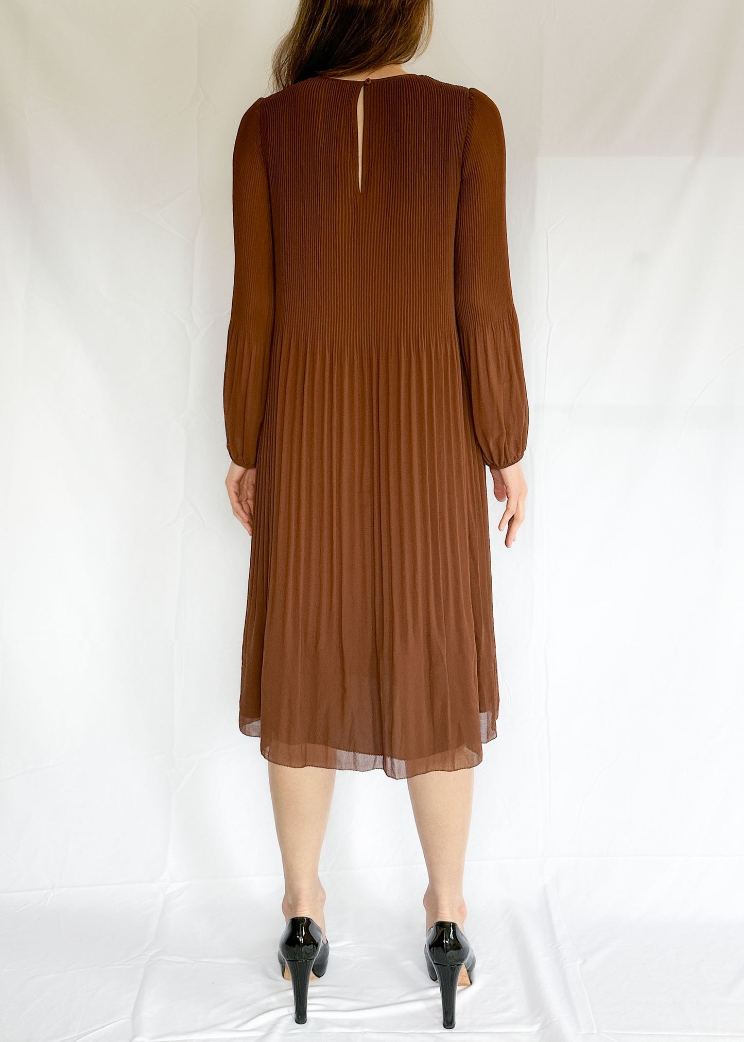 Wilfred Brown Daydreamer Midi Dress Size M