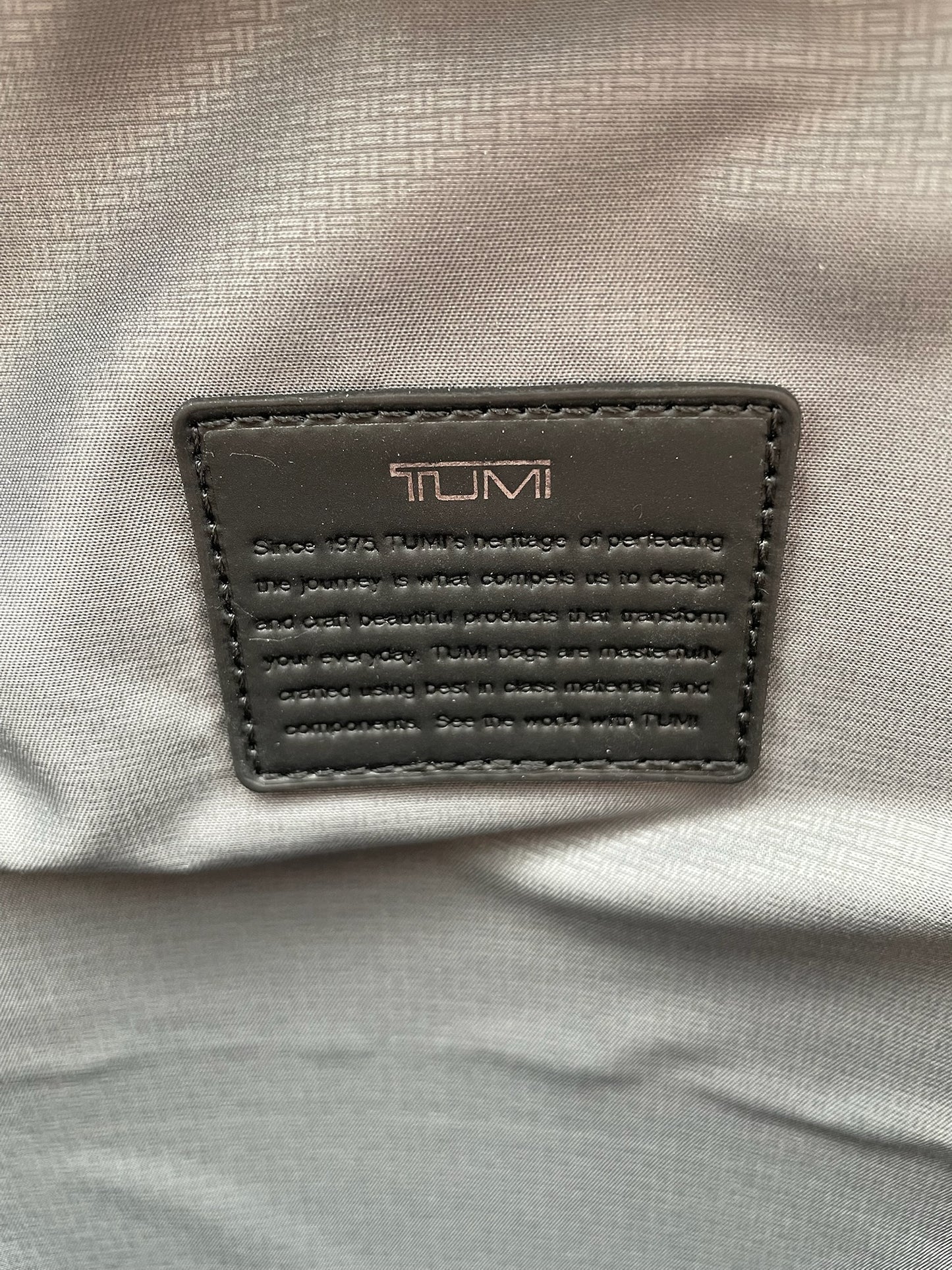 Tumi Brief Poster Print Backpack