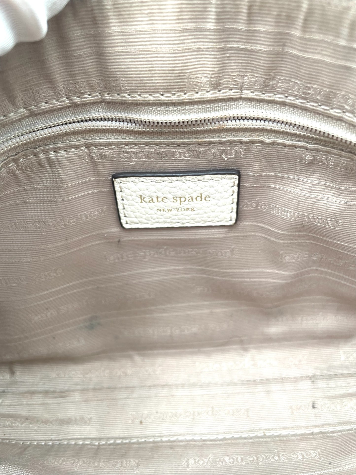 Kate Spade White Crossbody Bag