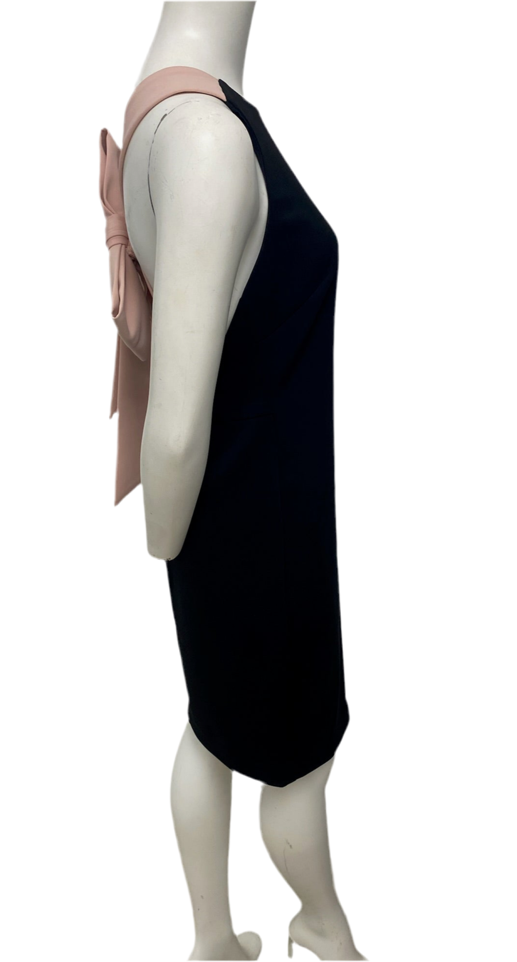Brand New Badgley Mischka Black & Pink Bow Dress Size 4